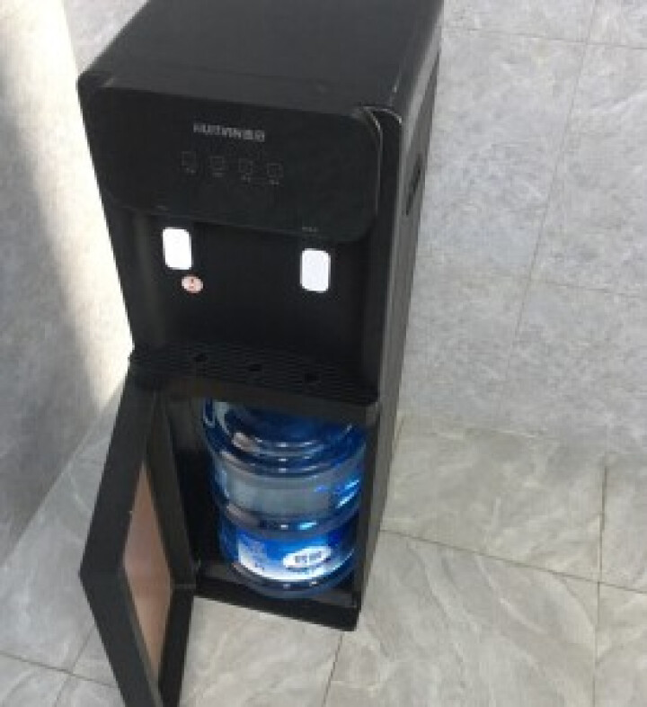 惠田 (HUITIAN) 饮水机下置式家用立式温热型/冷热型快速加热下置水桶饮水器一体机 金色温热型