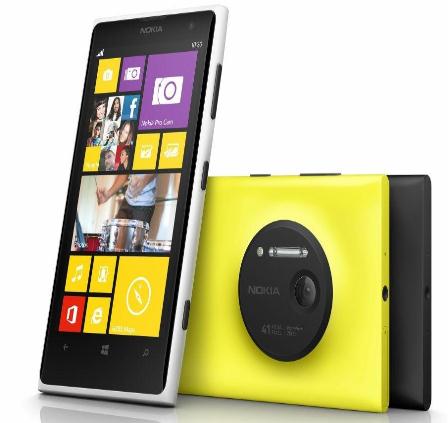 诺基亚发布新款智能手机Lumia 1020 配备4100万像素摄像头