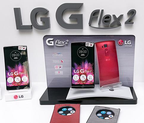 LG G Flex 2曲面屏手机
