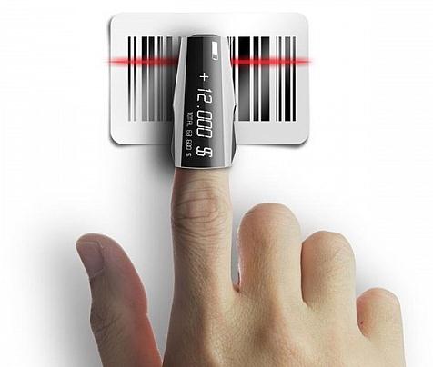 新新科技-指尖条形码扫描仪