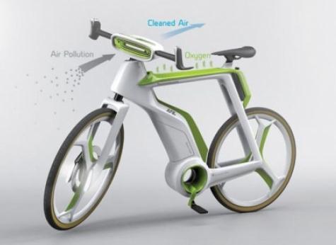 创新产品之能净化空气的自行车