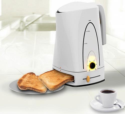 创意小家电-面包咖啡一体机Baking Pot