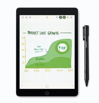 Wacom推出最新智慧型iPad专用触控笔Bamboo Fineline 2