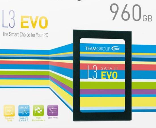 十铨科技推出全新固态硬碟L3 EVO，最高容量达960GB