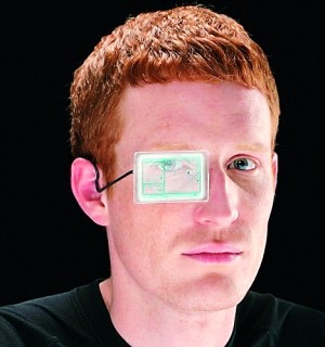 谷歌研发电子眼镜 镜片变电脑屏幕
