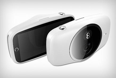 潮流新品可以预览打印的数码相机Halo