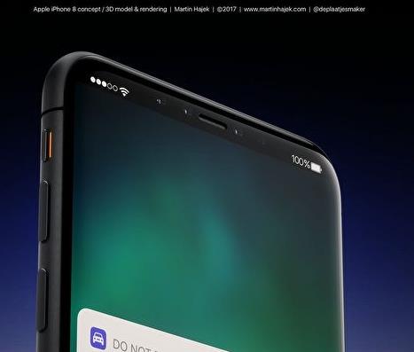 苹果iPhone8即将上市 将会用上哪些黑科技