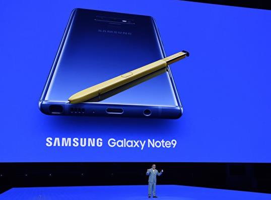 堪称平板电脑 三星Galaxy Note 9手机在纽约发布