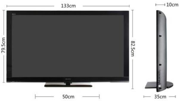 电视机尺寸规格表有哪些