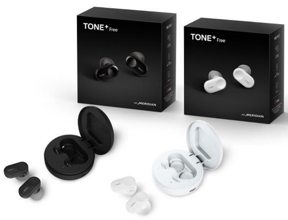 LG Tone Plus Free真无线蓝牙耳机 IPx4防水兼具UV杀菌功能