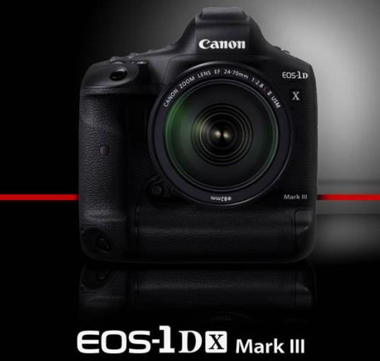专业摄影就靠它 佳能全画幅数码相机EOS-1D X Mark III开卖