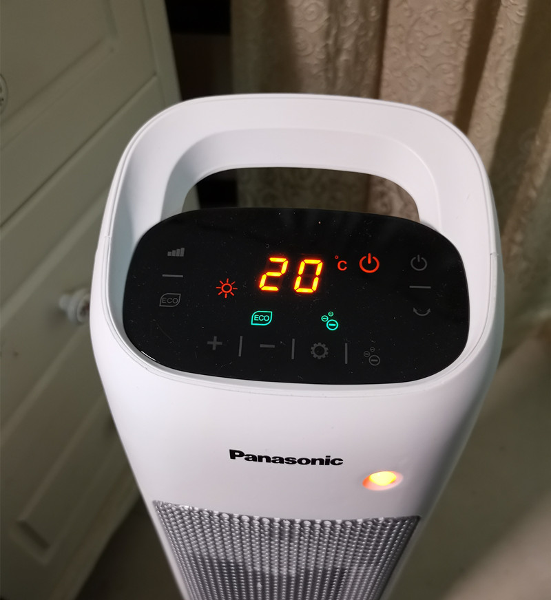 松下暖风机取暖器DS-PX2012CW使用评测
