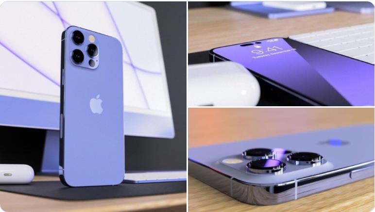 苹果iPhone14梦幻色抢先曝光 “莫兰迪紫”高贵质感美哭了