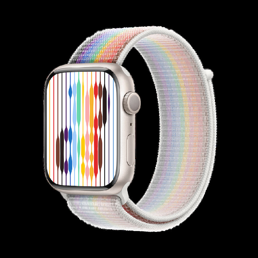 苹果再推Apple Watch彩虹版表带、动态彩虹版表面
