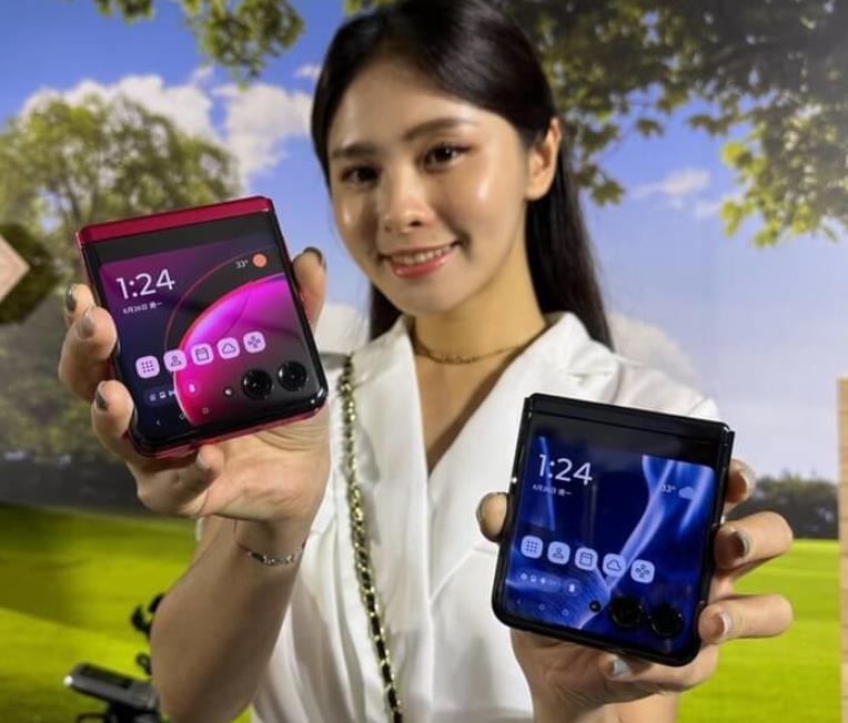 摩托罗拉推折叠屏双机，中国台湾成亚太区首发市场