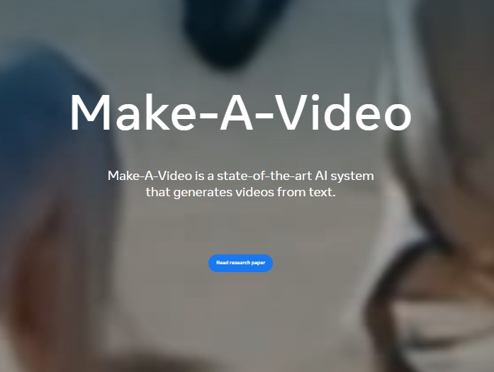 Meta推出基于人工智能的视频编辑工具